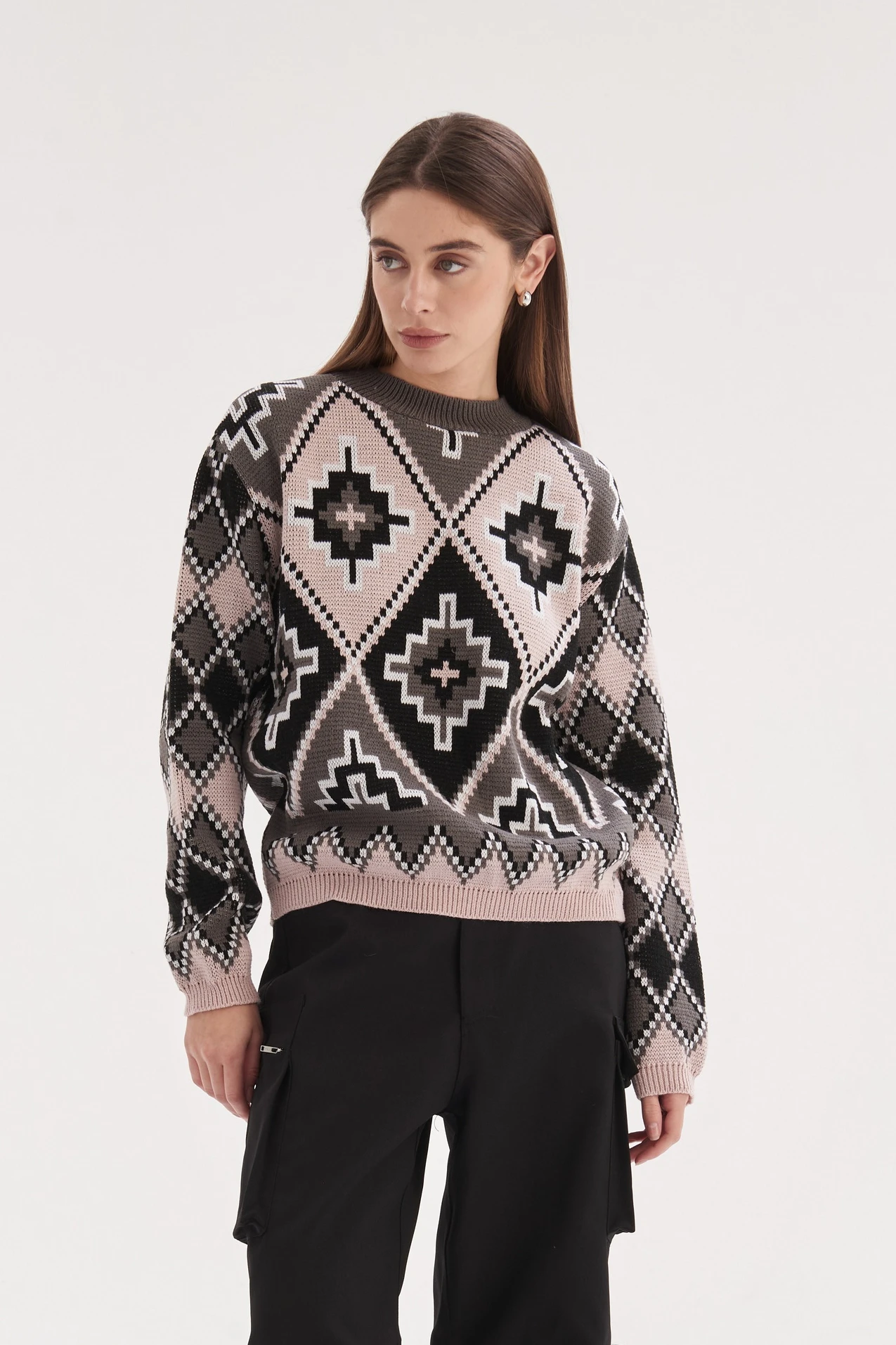 В'язаний джемпер Бренді | vj5244