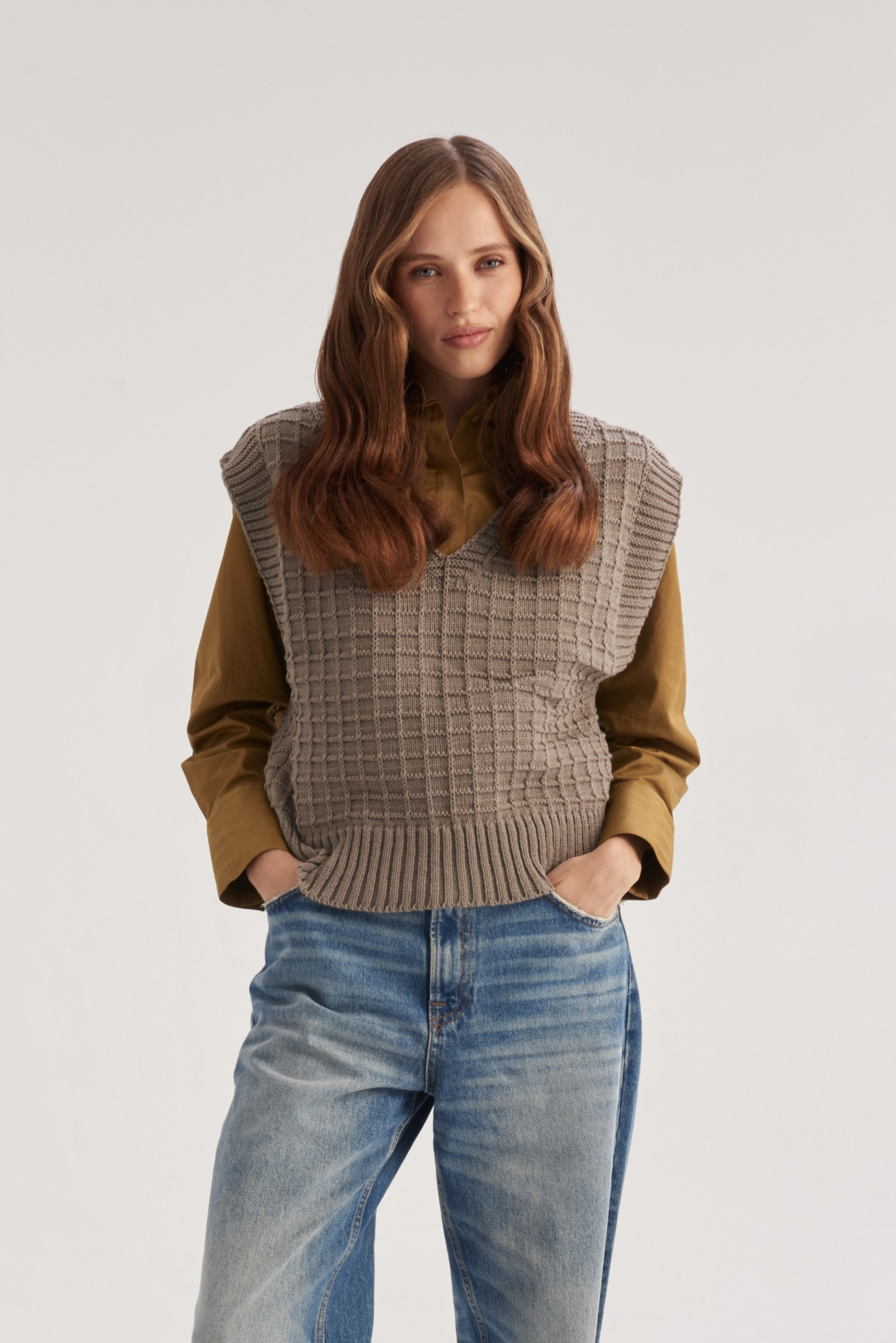 В'язаний жилет Моллі