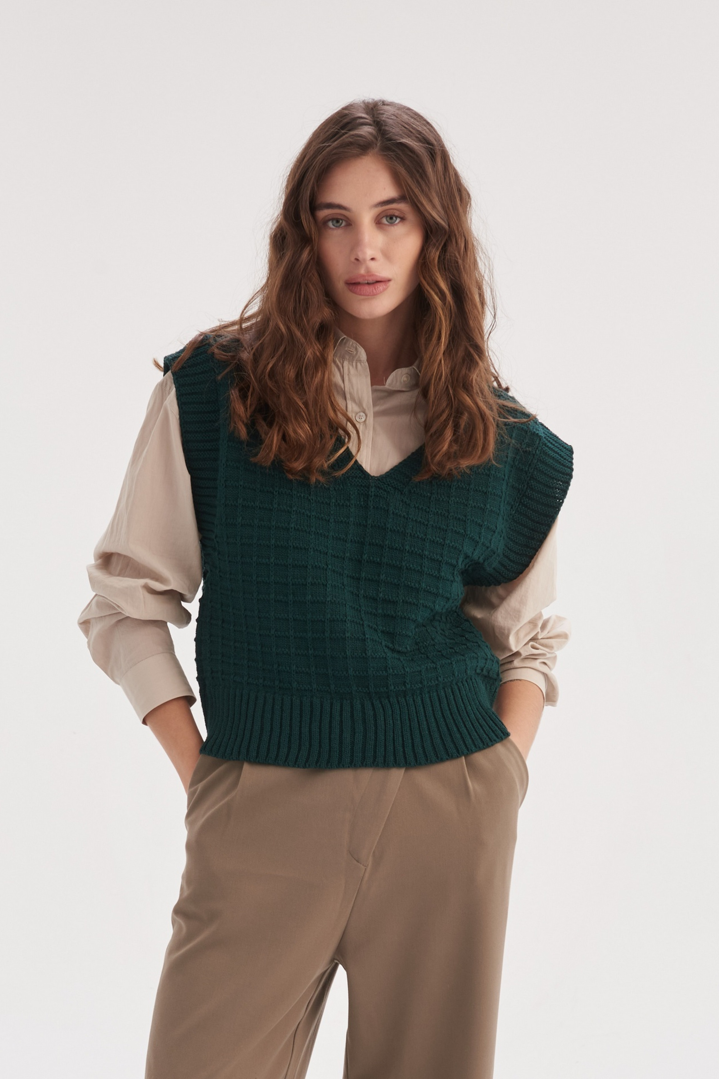 В'язаний жилет Моллі