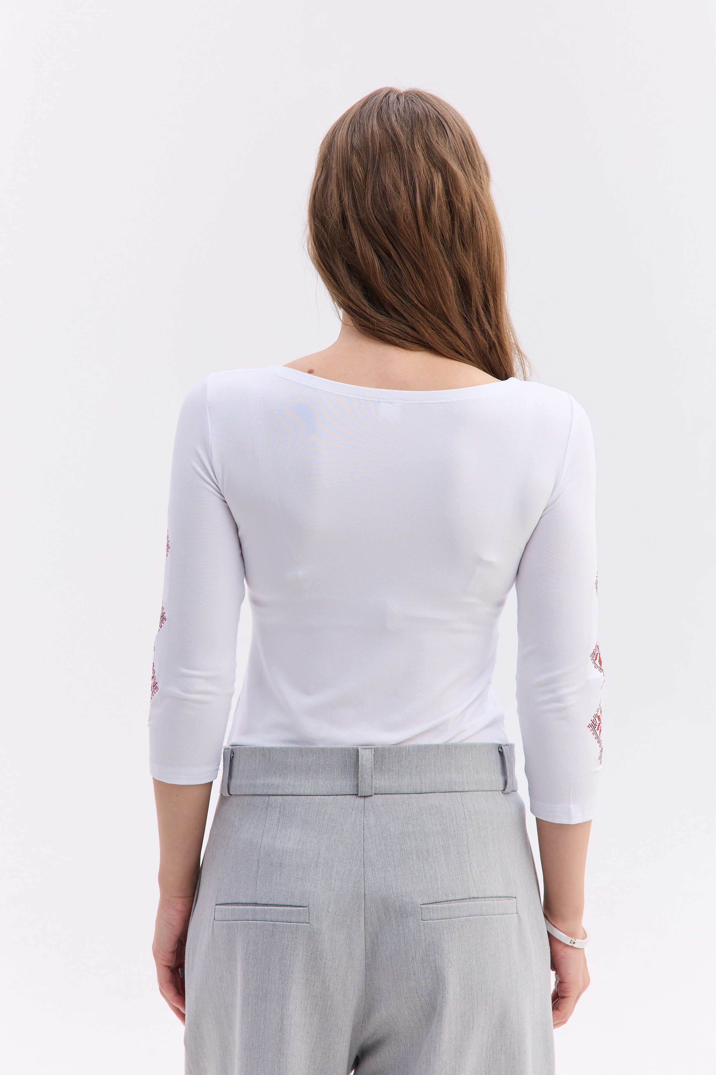 Жіноча трикотажна вишиванка Гуцулка