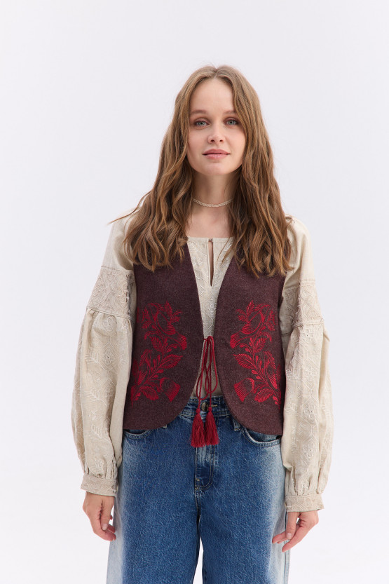 Жіноча камізелька  Соловійка | kj1485