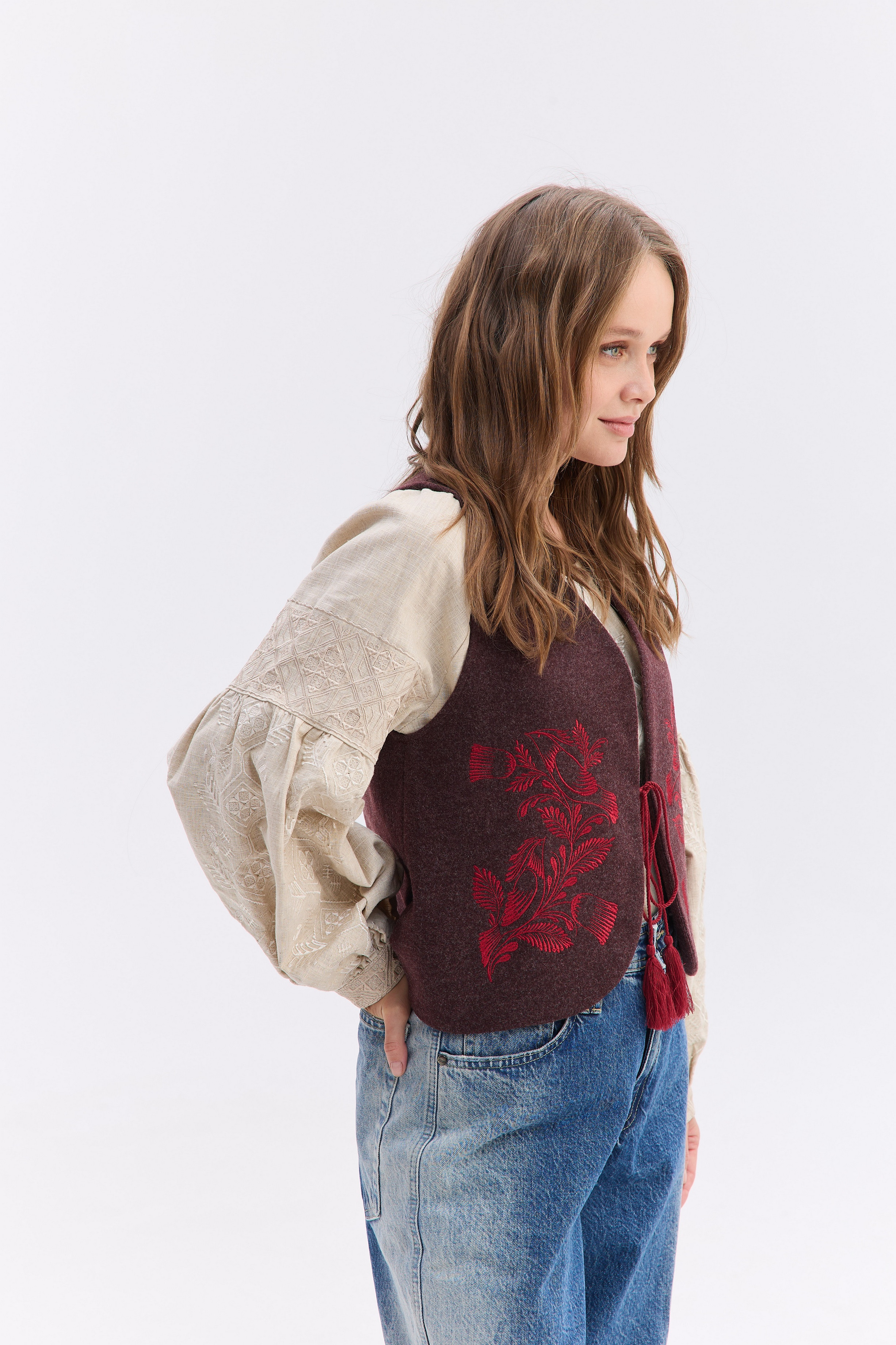 Жіноча камізелька  Соловійка