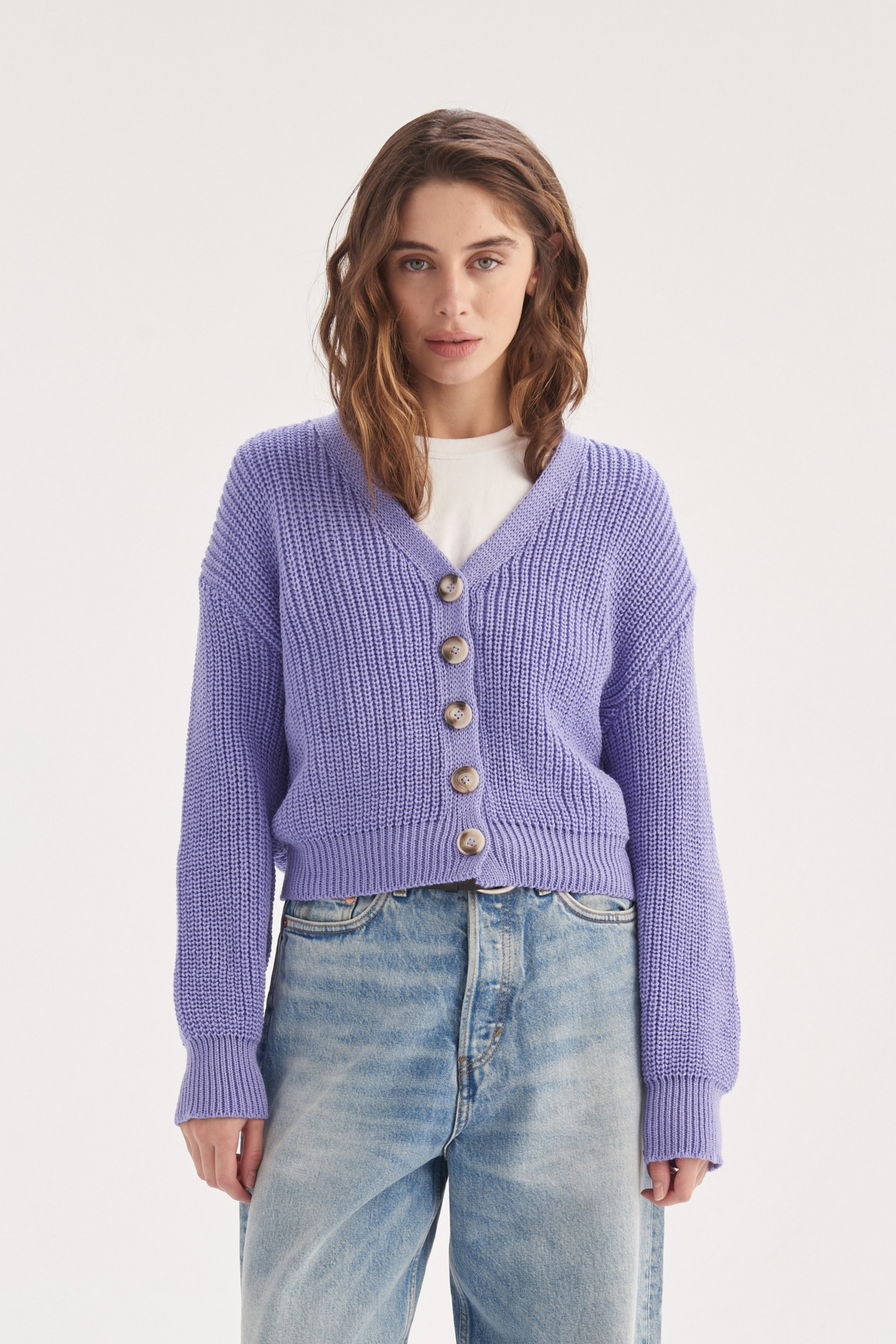 Міні-кардиган на ґудзиках Ненсі