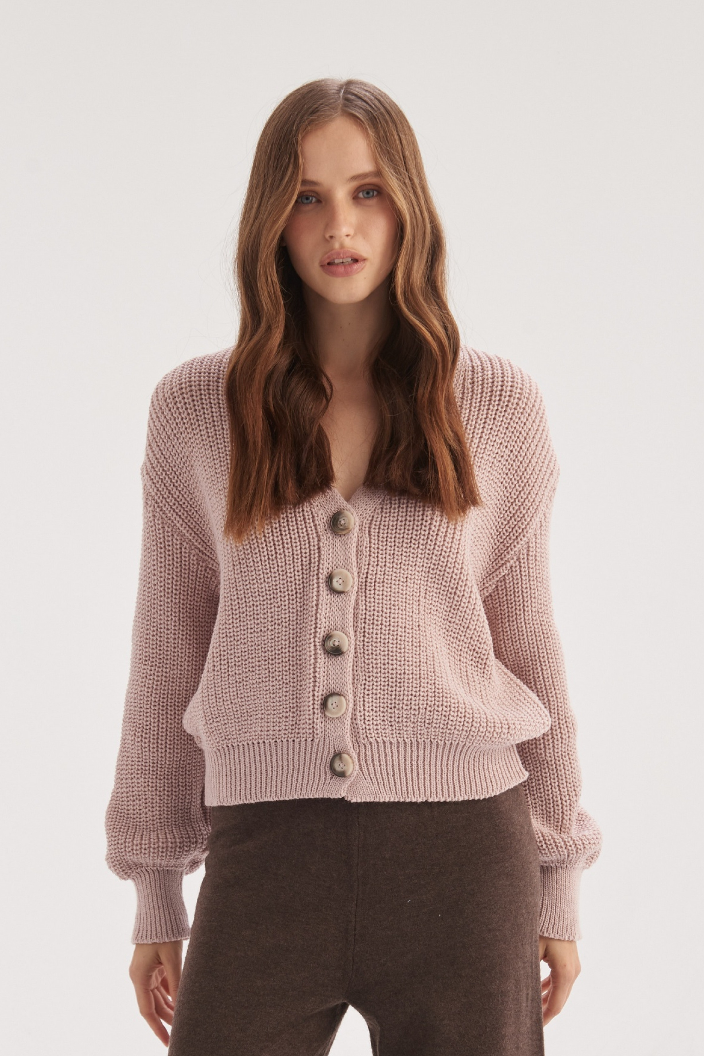 Міні-кардиган на ґудзиках Ненсі