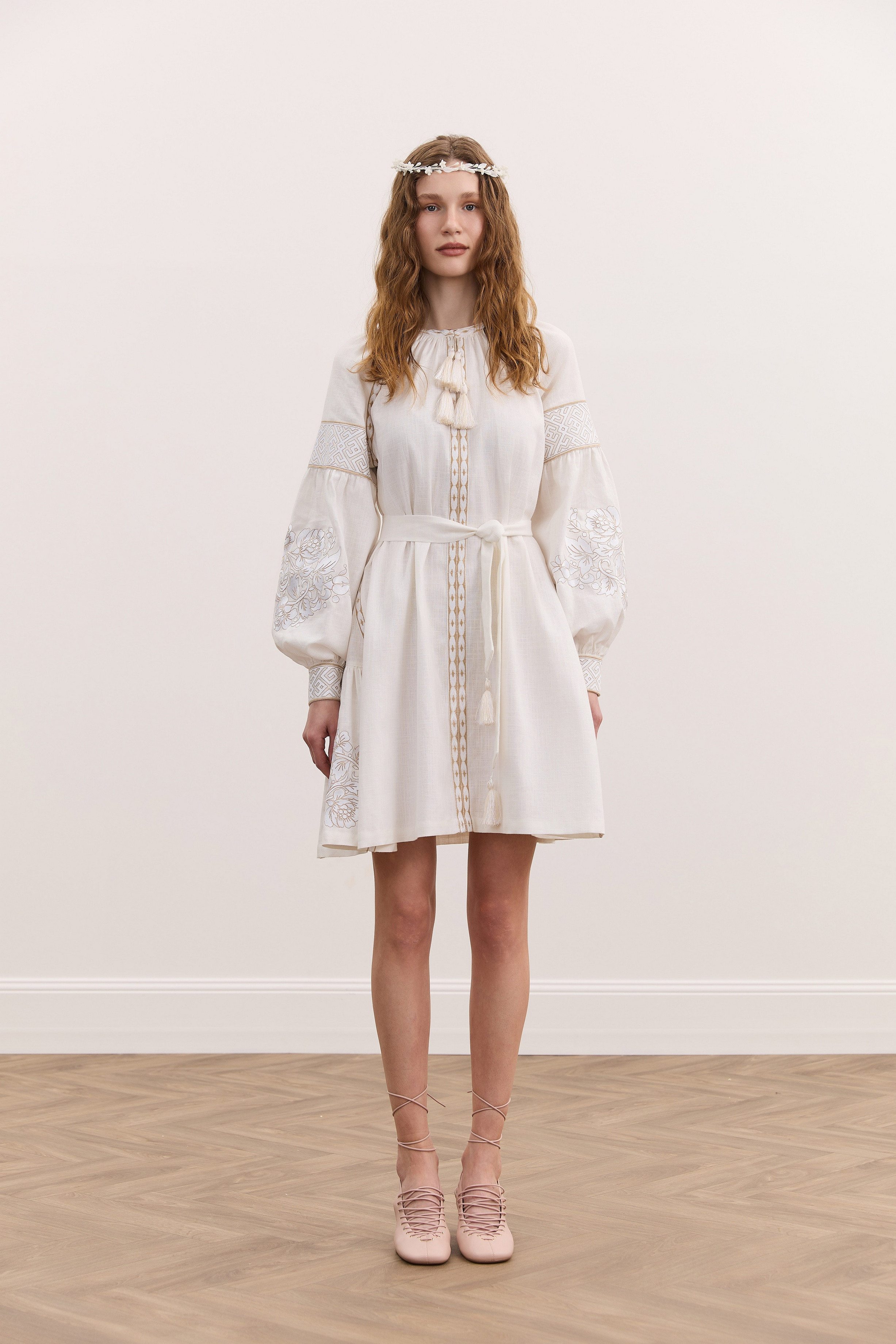 Вишита жіноча сукня Княжна