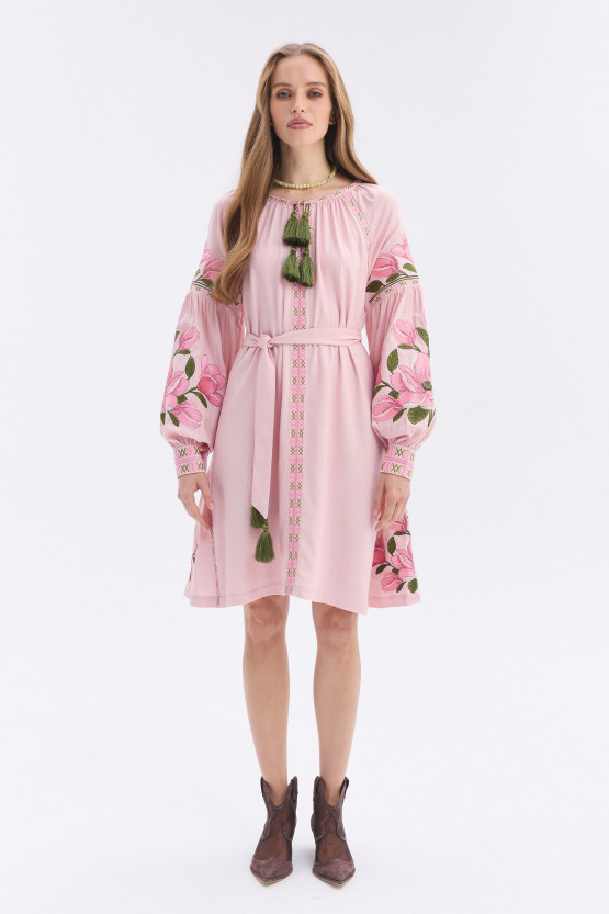 Вишита жіноча сукня Магнолія | plj1315