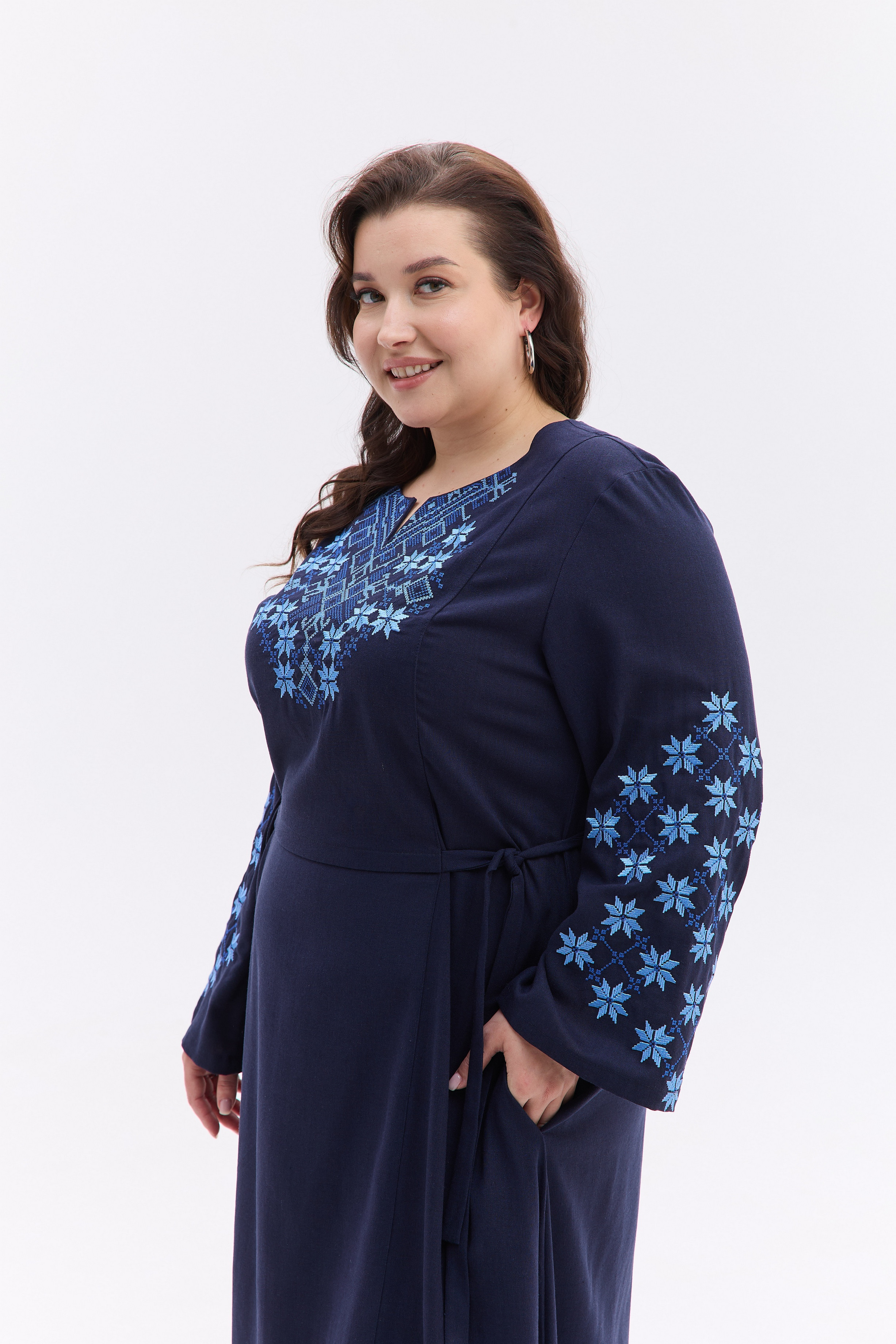 Вишита жіноча сукня Зорепад