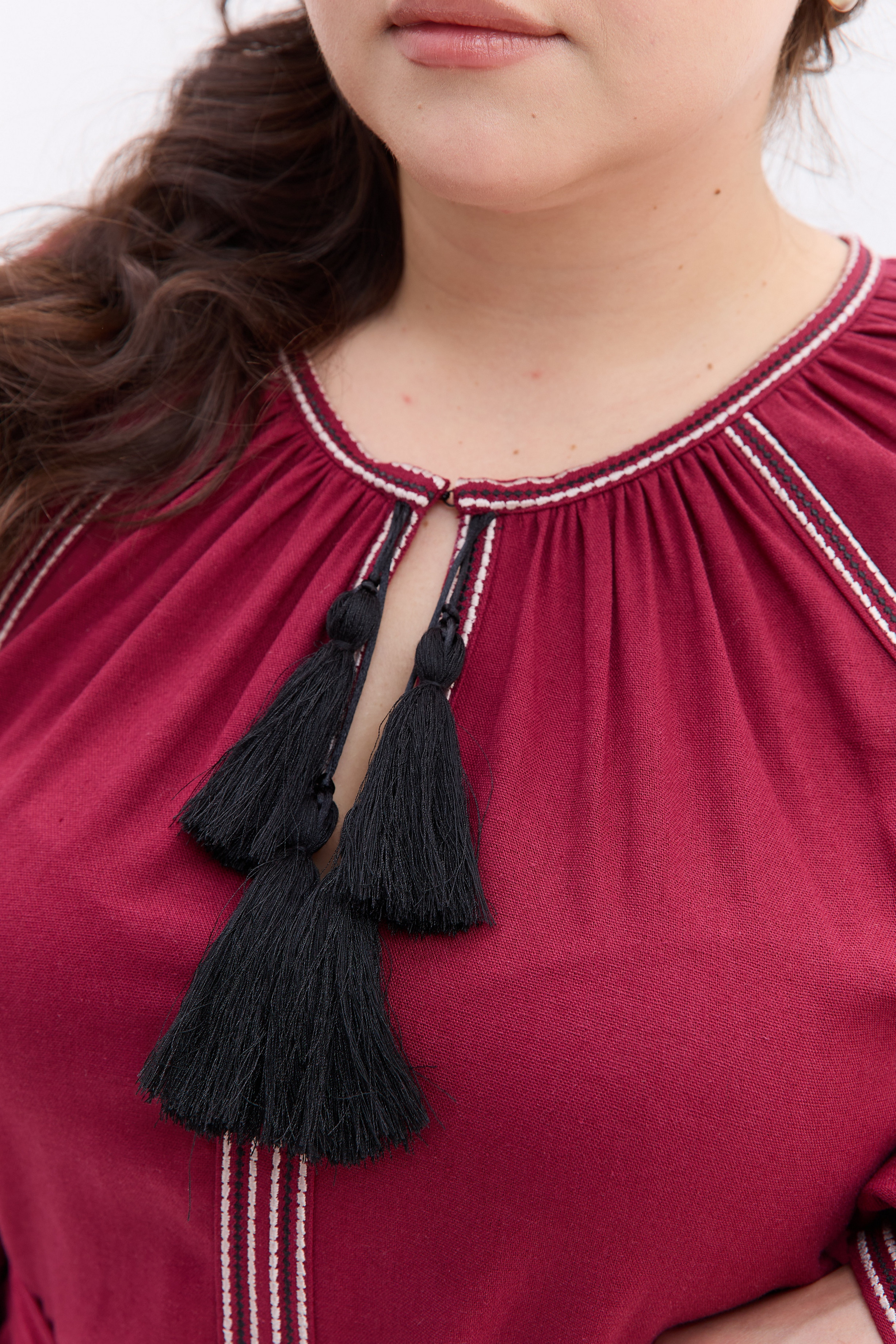 Вишита жіноча сукня Либідь