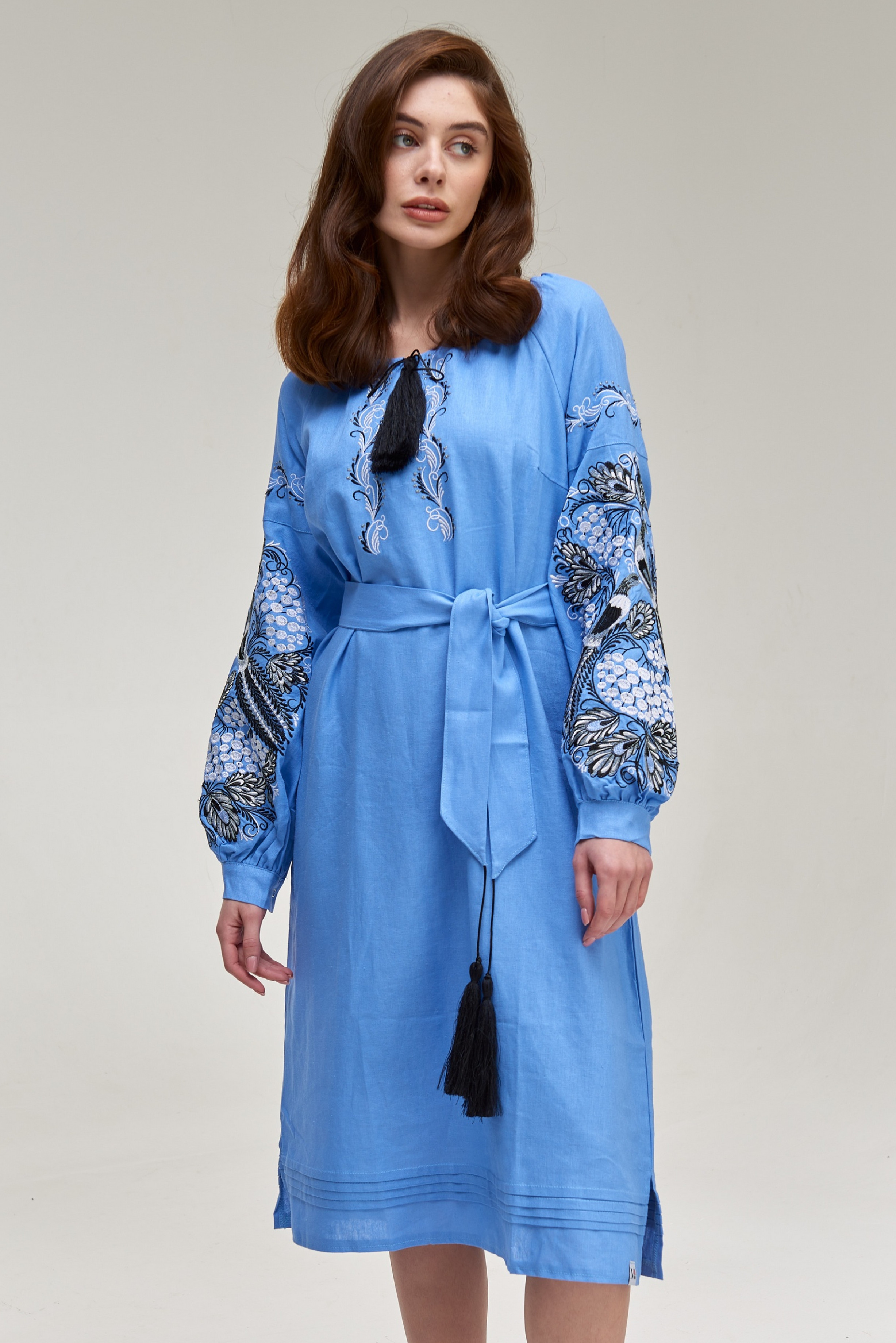 Вишита сукня Петриківська