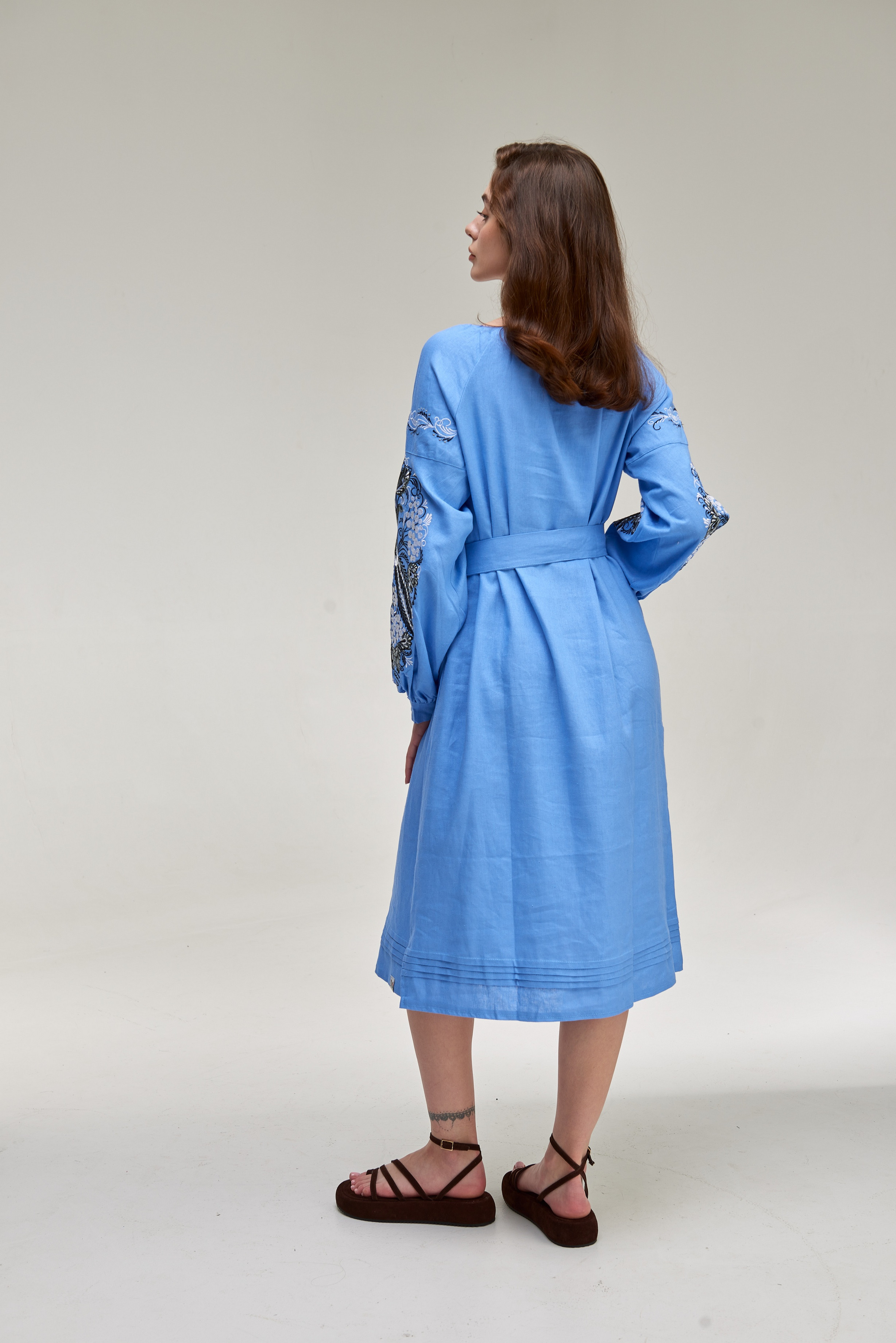 Вишита сукня Петриківська