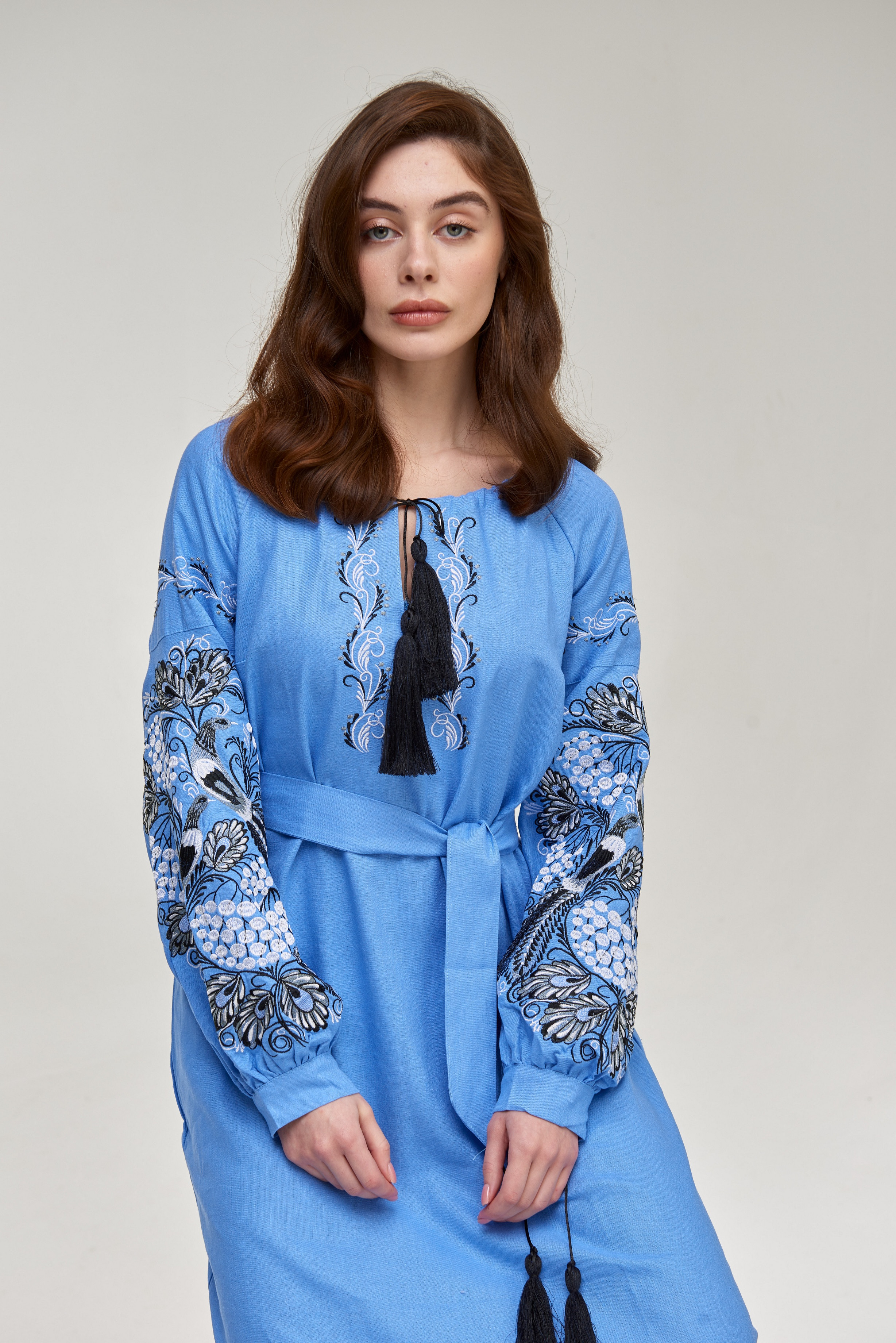 Вишита сукня Петриківська