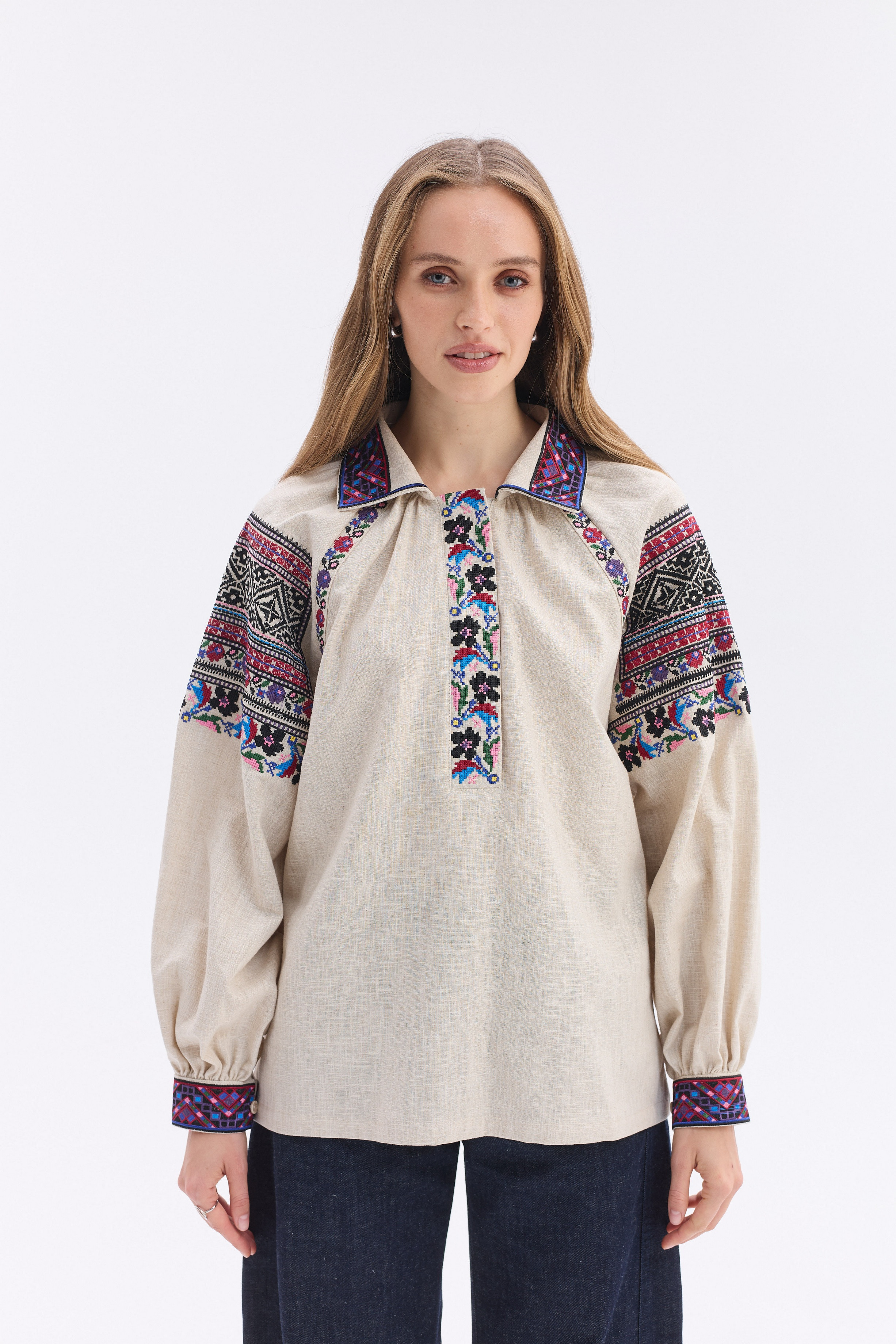 Жіноча вишиванка Жидачівська