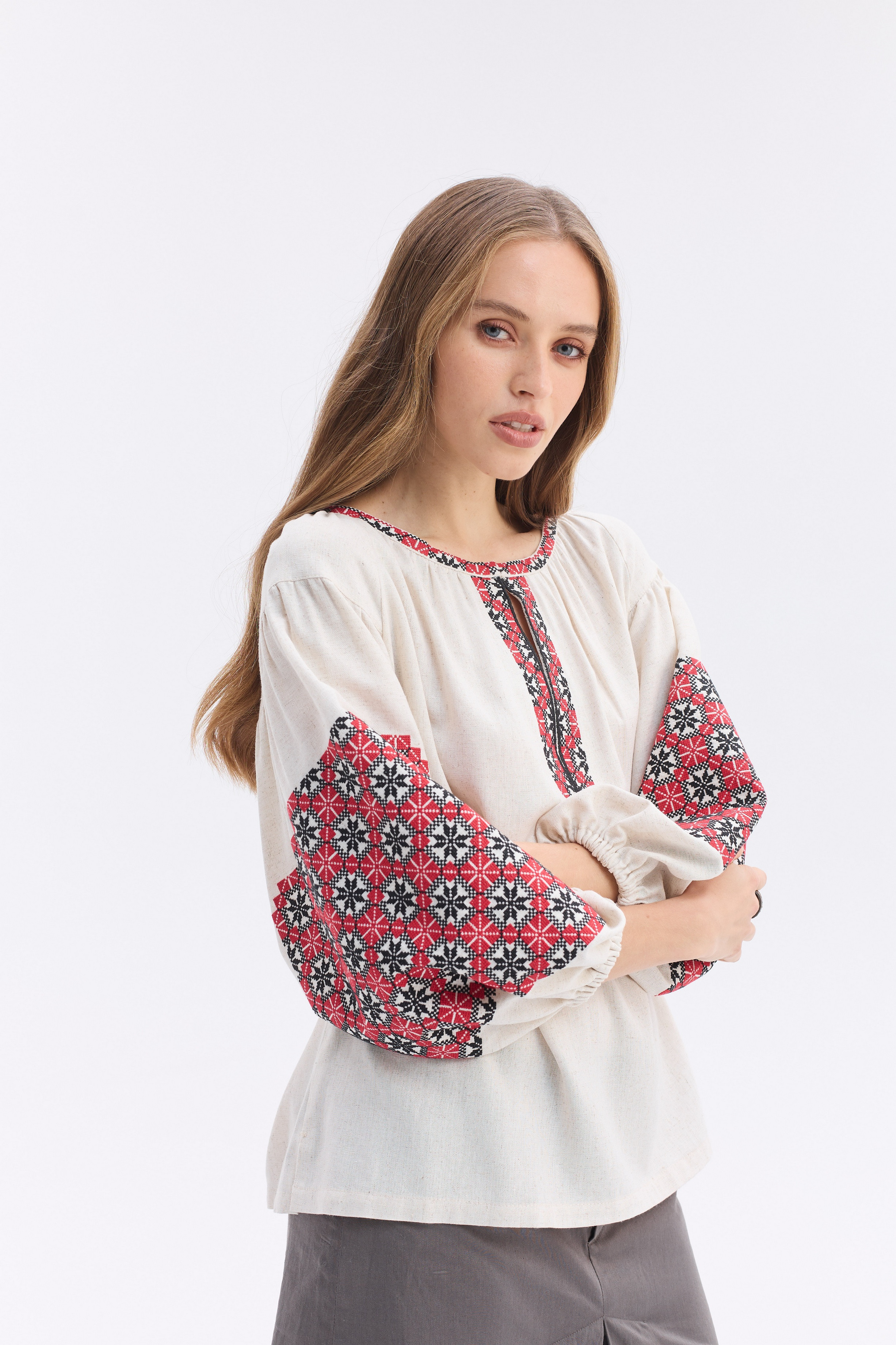 Жіноча вишиванка Франко