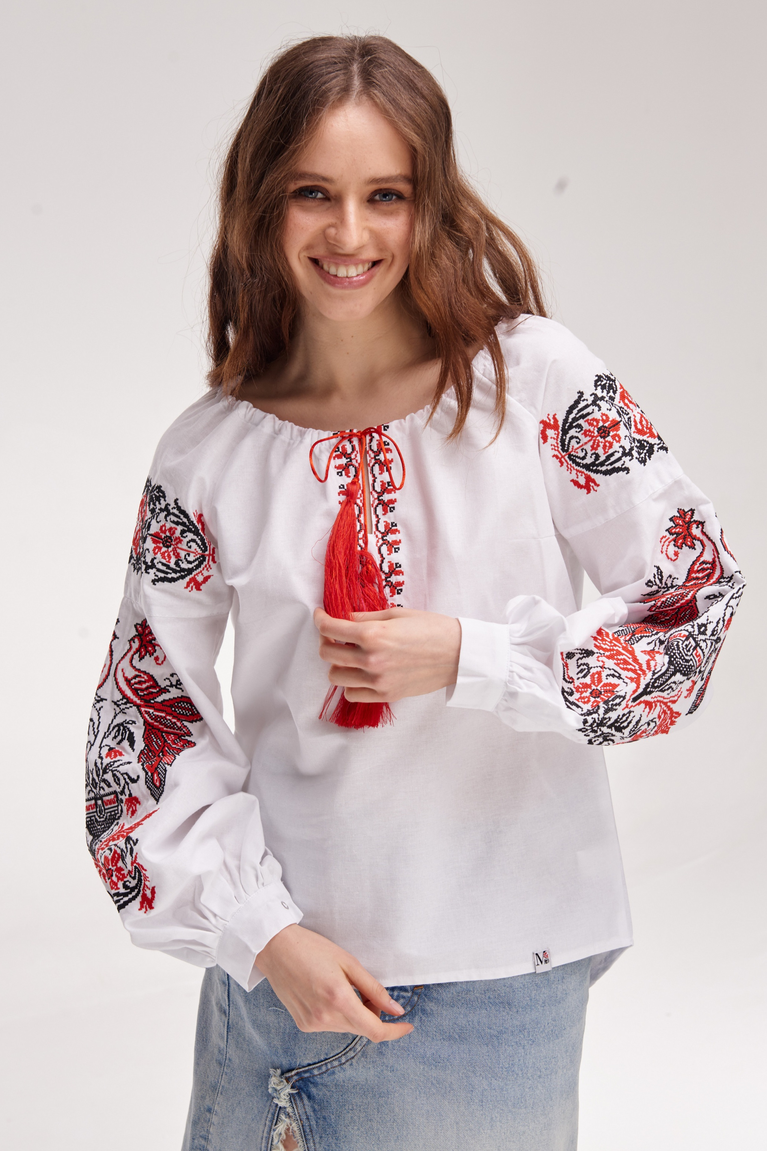 Жіноча вишиванка Жарптиця