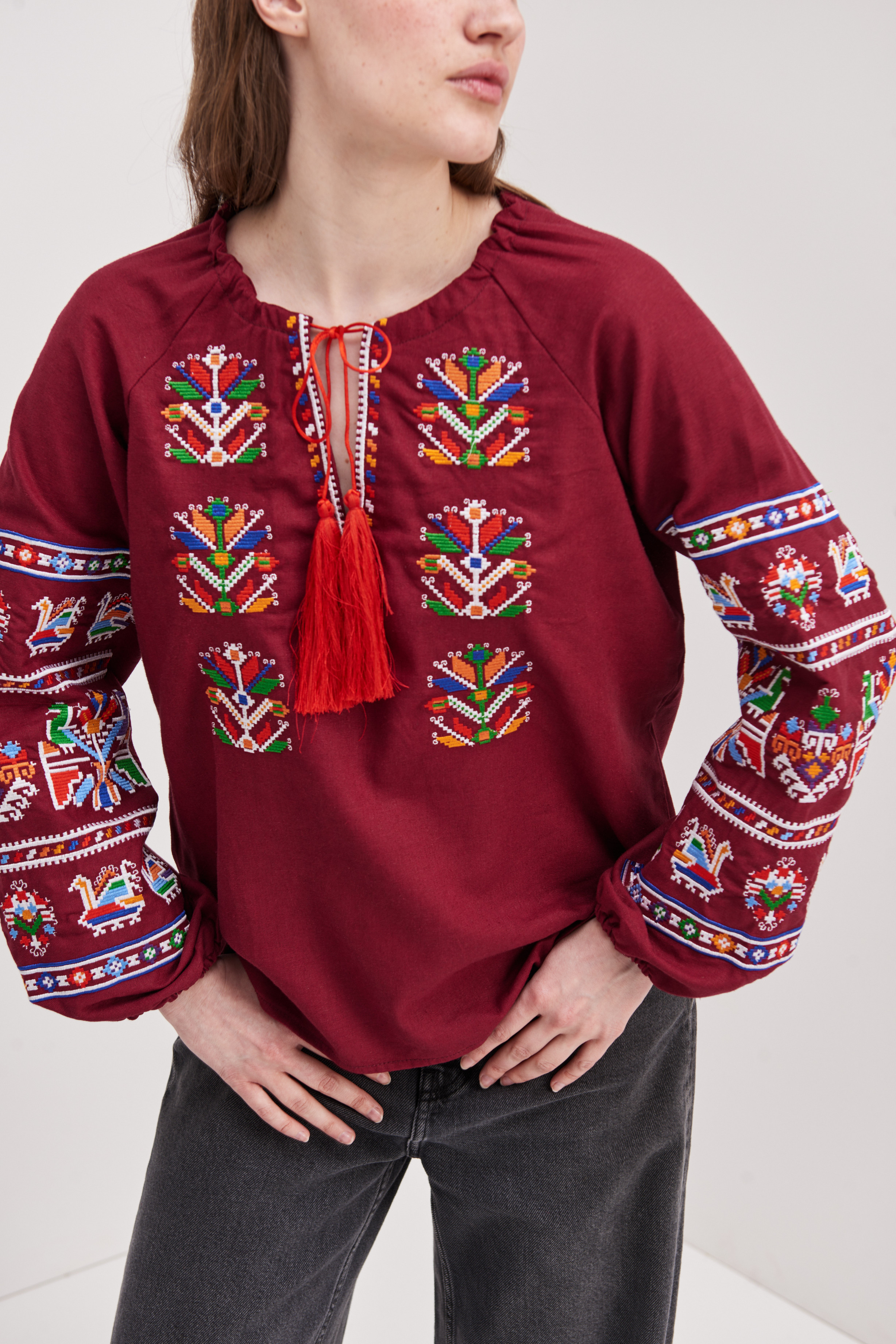 Жіноча вишиванка Подільська