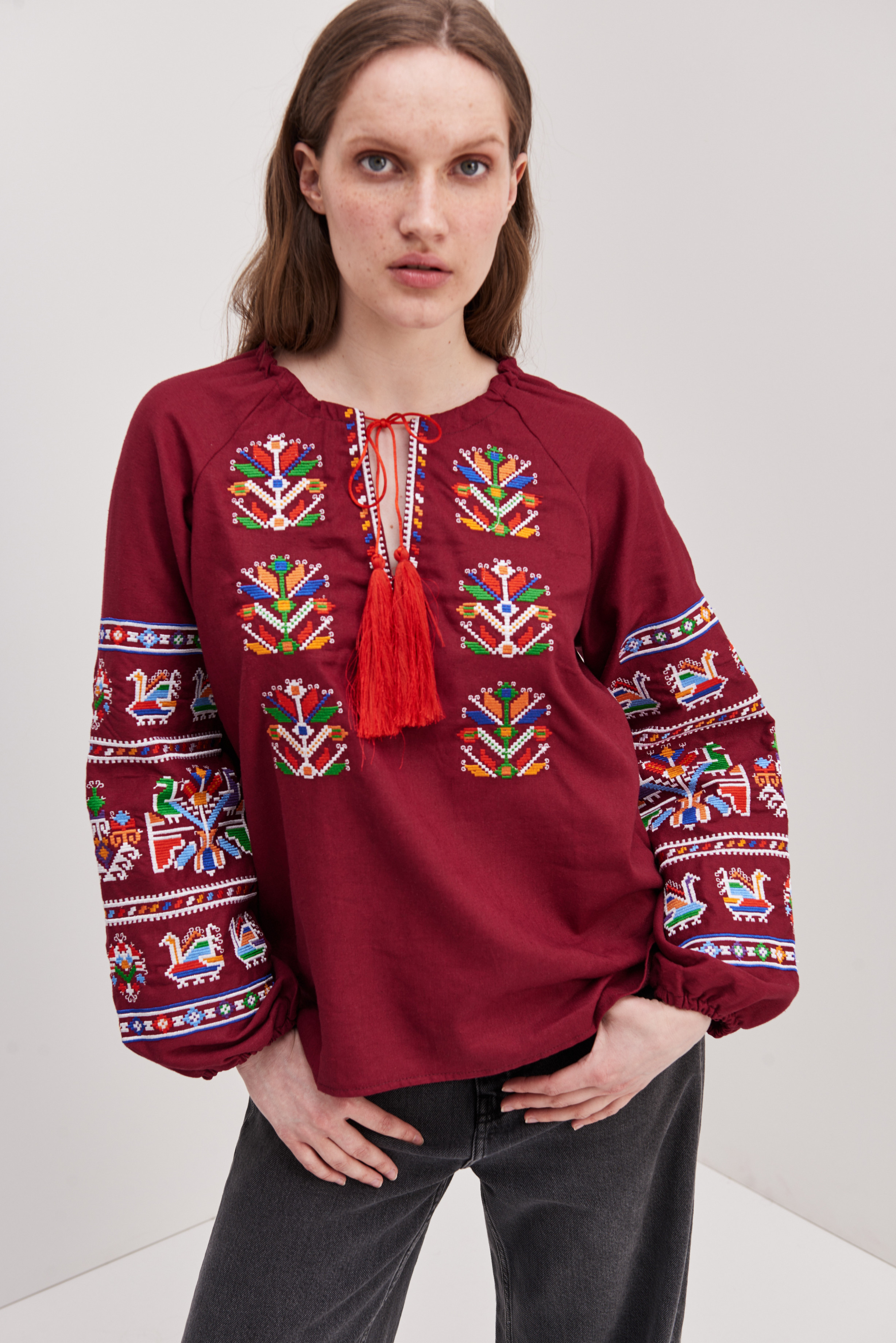 Жіноча вишиванка Подільська